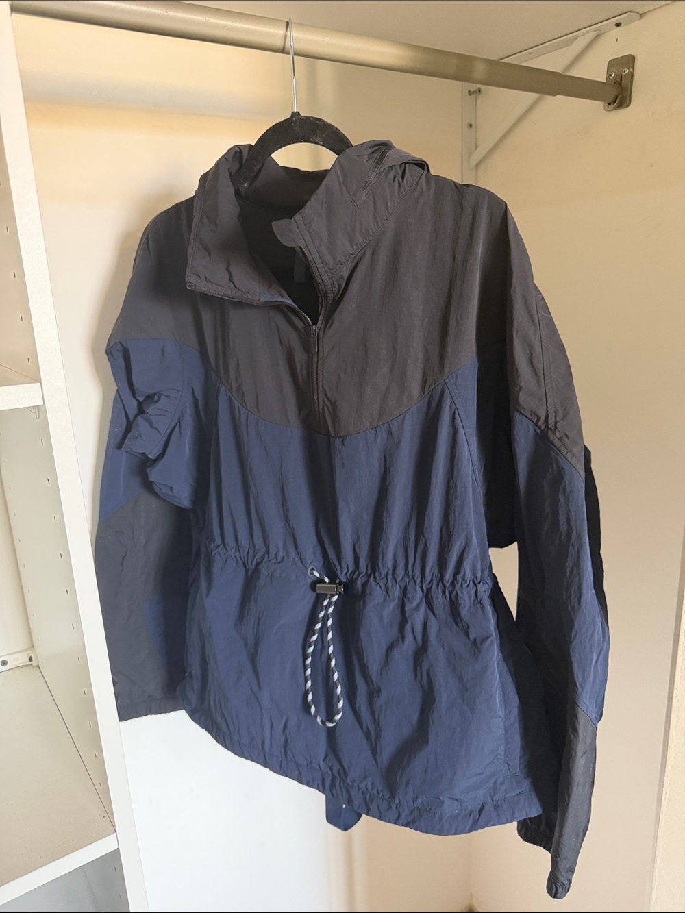 lululemon athletica Navy and Charcoal Utility Anorak